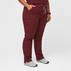 Women's FIGS scrubs size Medium Burgundy